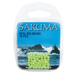 Sakuma Plastic Oval Beads